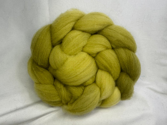 Cheviot Cross Wool Hand Dyed 4 oz Braid~USA Farm Blend(L56-S-12)