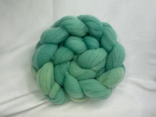Cheviot Cross Wool Hand Dyed 4 oz Braid~USA Farm Blend(L56-S-28)