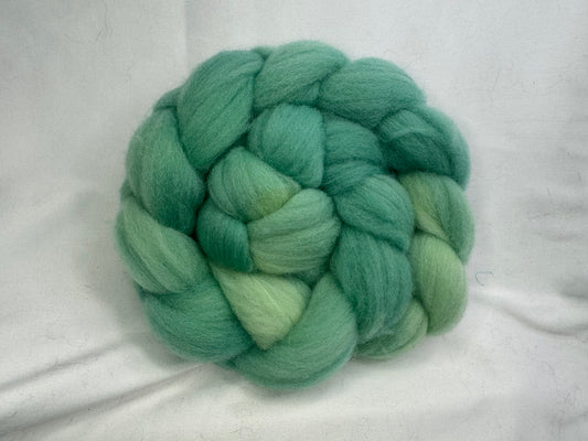 Cheviot Cross Wool Hand Dyed 4 oz Braid~USA Farm Blend(L56-S-29)