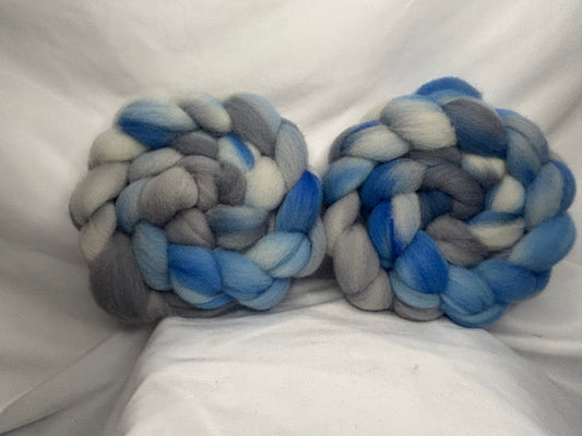 Charollais Double Braid Set~(CHAR-D-12)~Hand Dyed~~8oz Total Weight