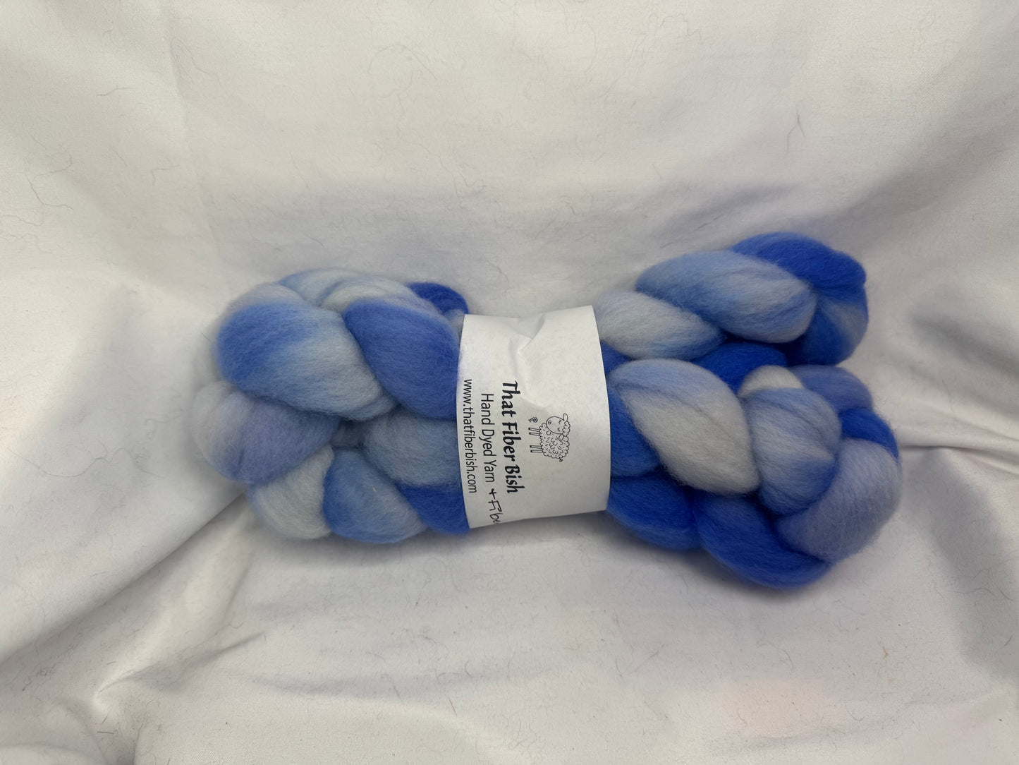 Falkland Wool~Hand Dyed 4 oz Braid~(FALL-S-02)