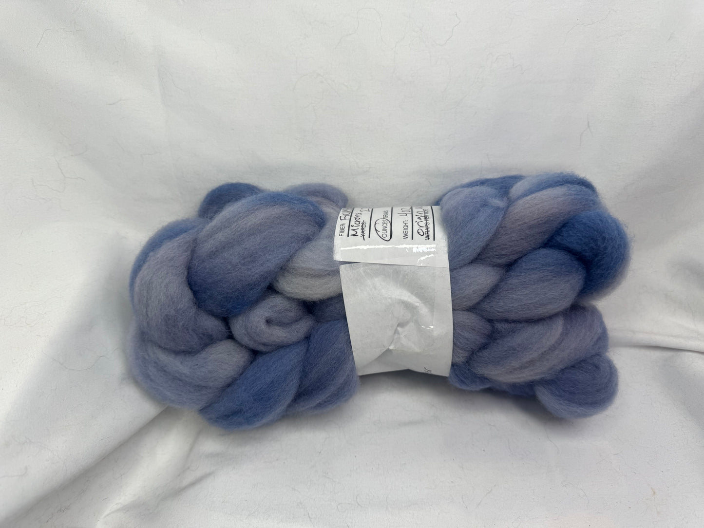 Falkland Wool~Hand Dyed 4 oz Braid~(FALL-S-04)