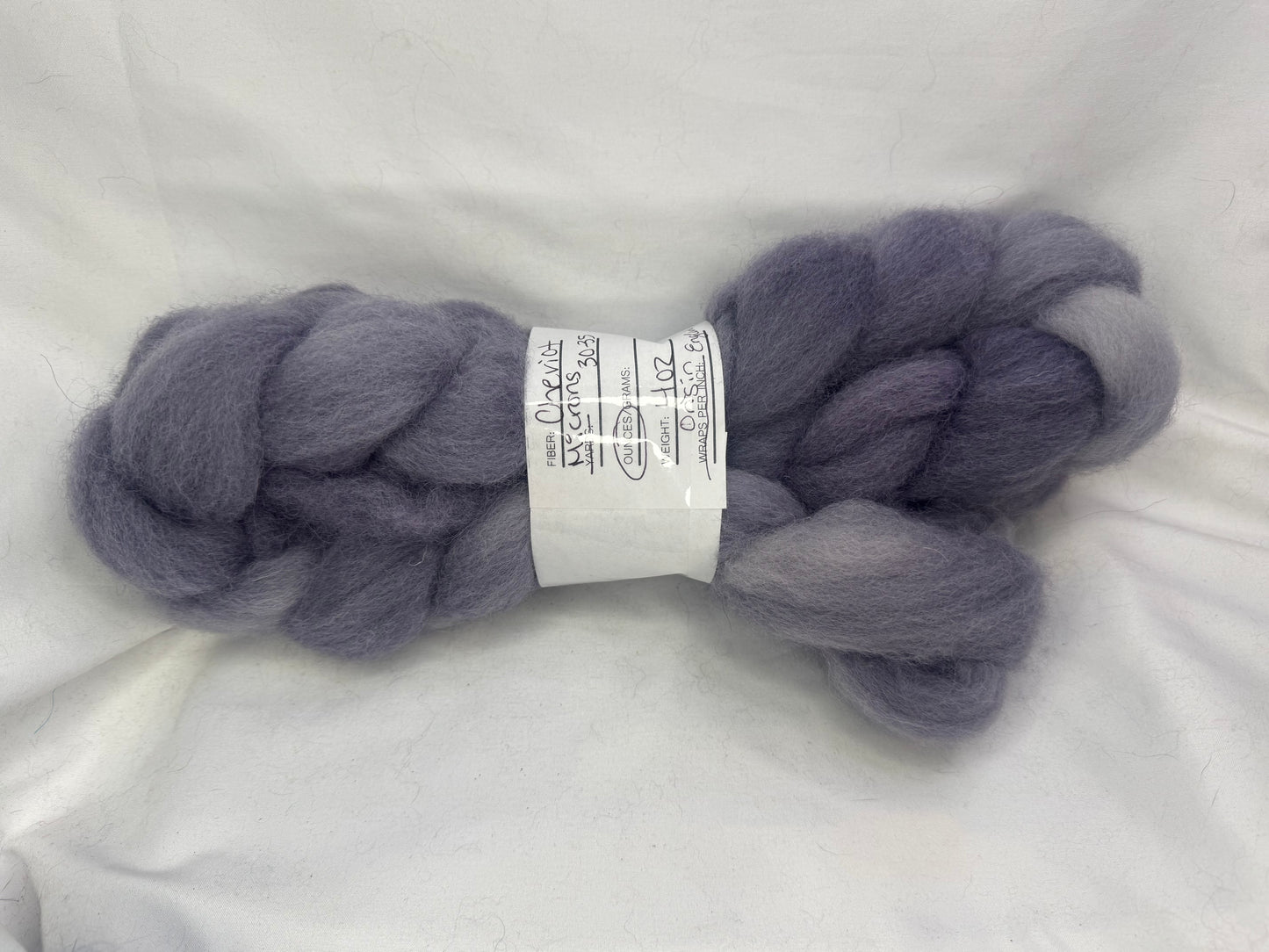 Cheviot~(CHEV-S-24) Hand Dyed~4 oz Braid