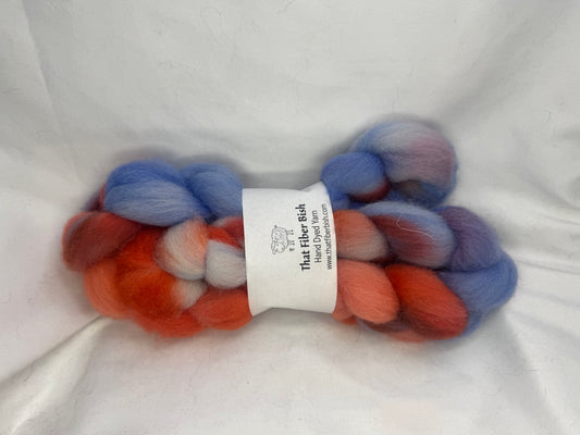 Cheviot~(CHEV-S-27) Hand Dyed~4 oz Braid