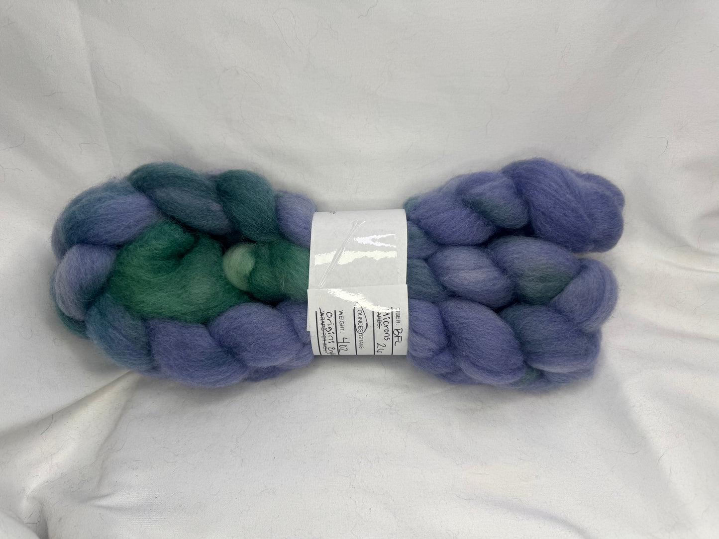 BFL~ 4 oz Braid~ Hand Dyed~(BFL-S-04)