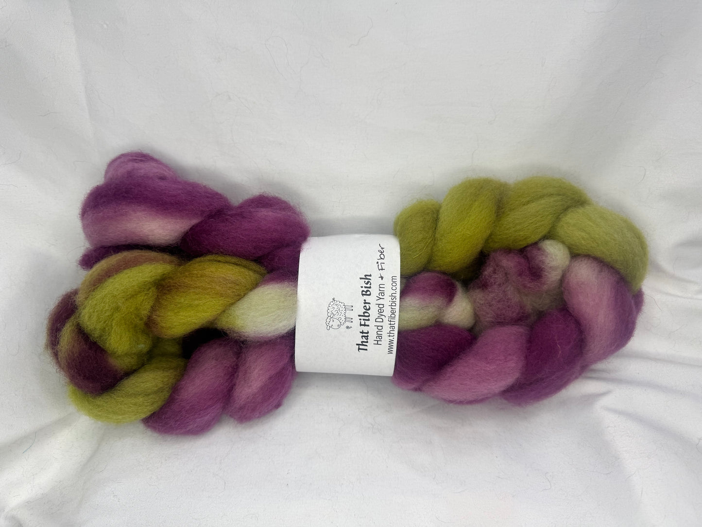 BFL~ 4 oz Braid~ Hand Dyed~(BFL-S-06)