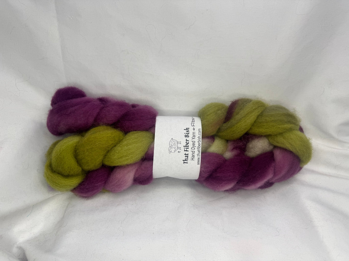 BFL~ 4 oz Braid~ Hand Dyed~(BFL-S-07)