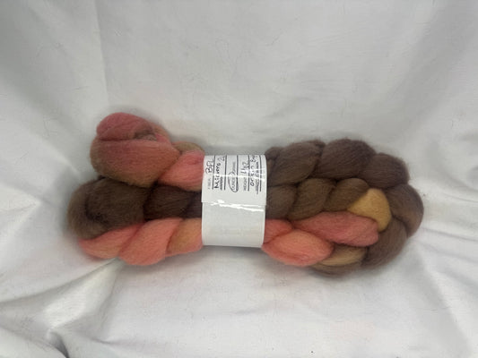 BFL~ 4 oz Braid~ Hand Dyed~(BFL-S-12)