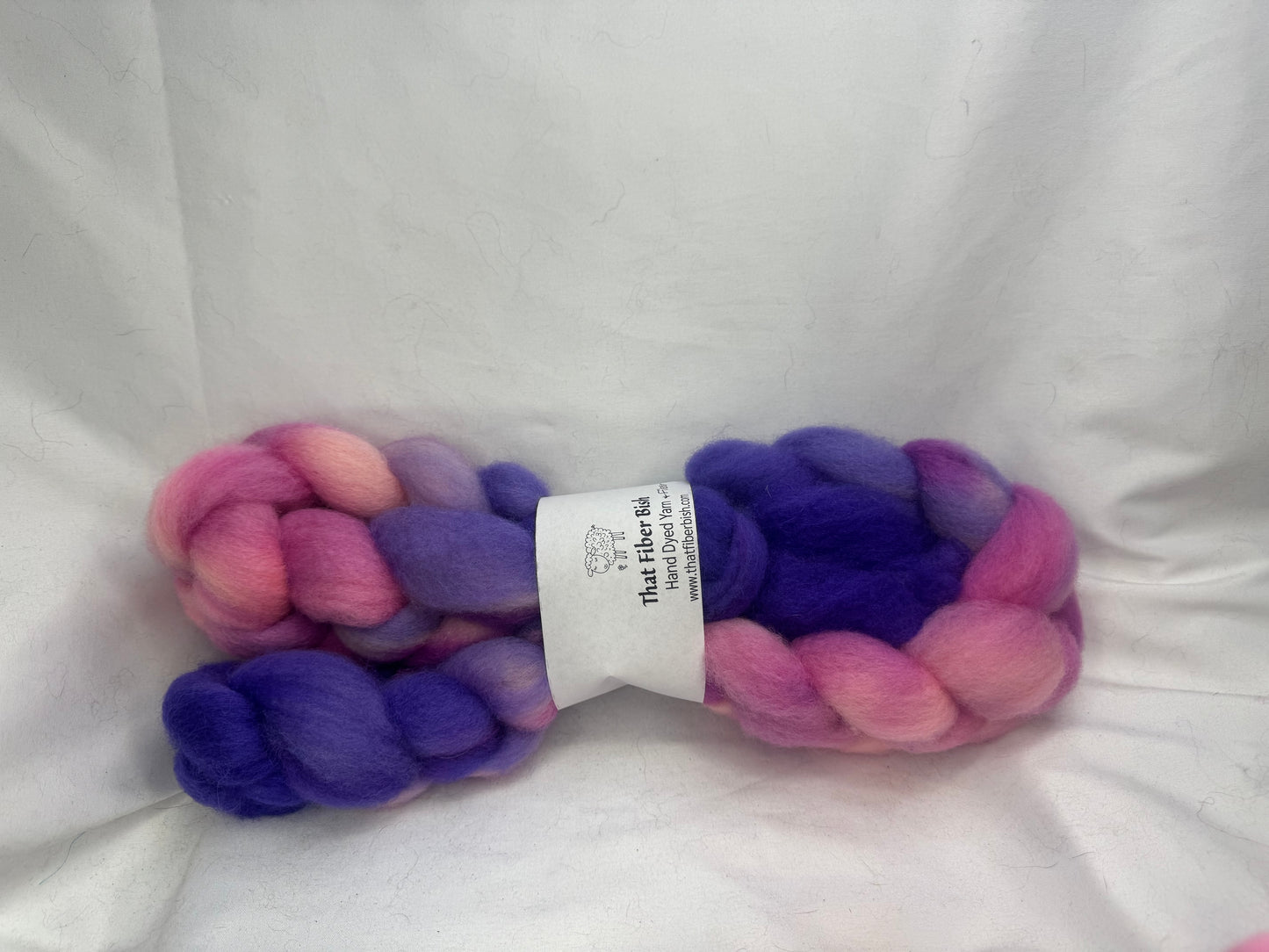 BFL~ 4 oz Braid~ Hand Dyed~(BFL-S-15)