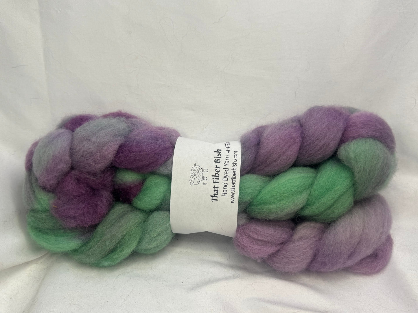 BFL~ 4 oz Braid~ Hand Dyed~(BFL-S-16)