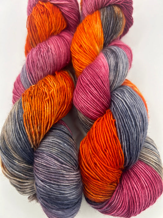 Autumn Love Potion~Hand Dyed~ 2 Skeins~Fingering Weight~