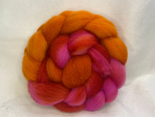 Brecknock Hill Cheviot~Hand Dyed~4 oz Braid(BH-CHEV-S-29)