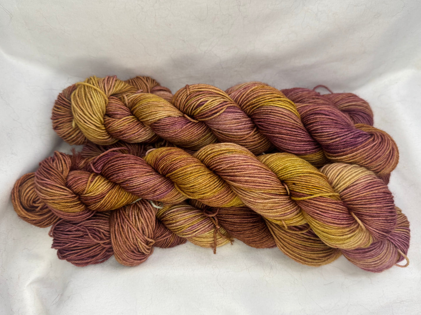 Evelyn's Sock 50~Rosey~Hand Dyed~Superwash Merino Nylon~231 Yards