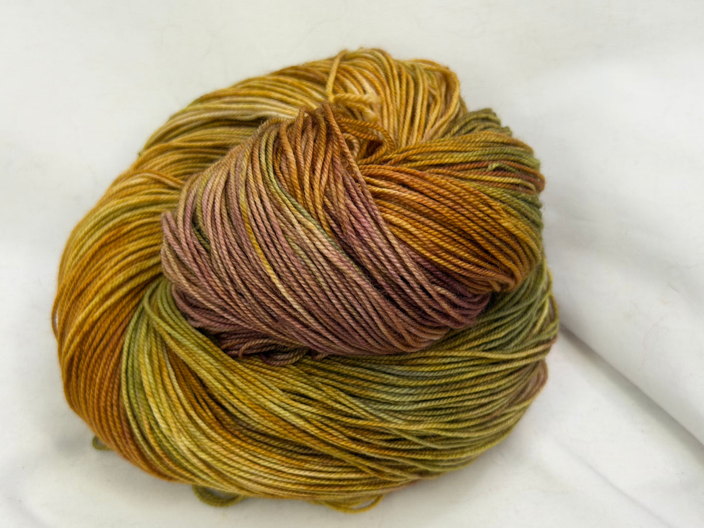 Un-Basic Sock~Heirloom Petals~75/25 Superwash Merino Wool & Nylon