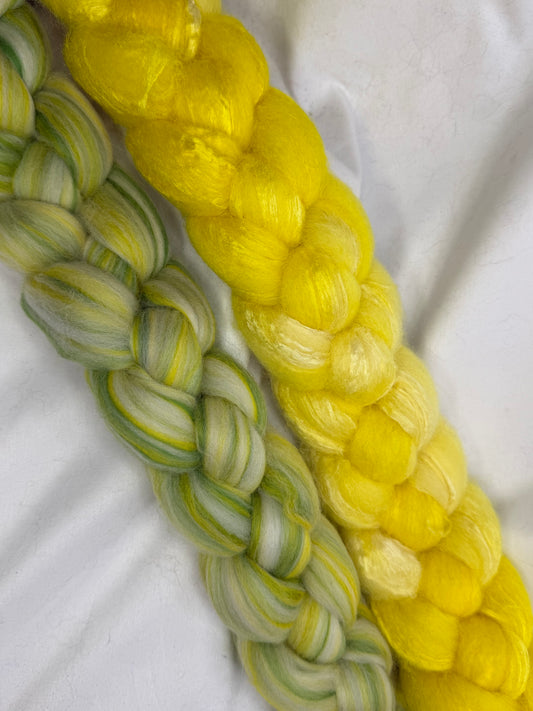 Plying Pairs~ Lemon Sprout~ 8 Full Oz