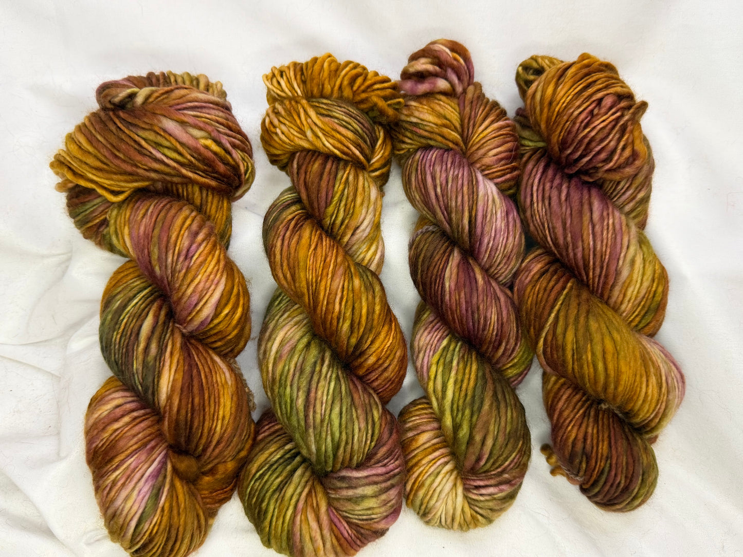Christina's Thick N Thin Chunky~Heirloom Petals~100% Superwash Merino