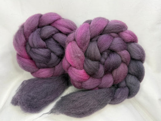 Corriedale~(COR-D-21)~Hand Dyed Double Braid Set~8 oz