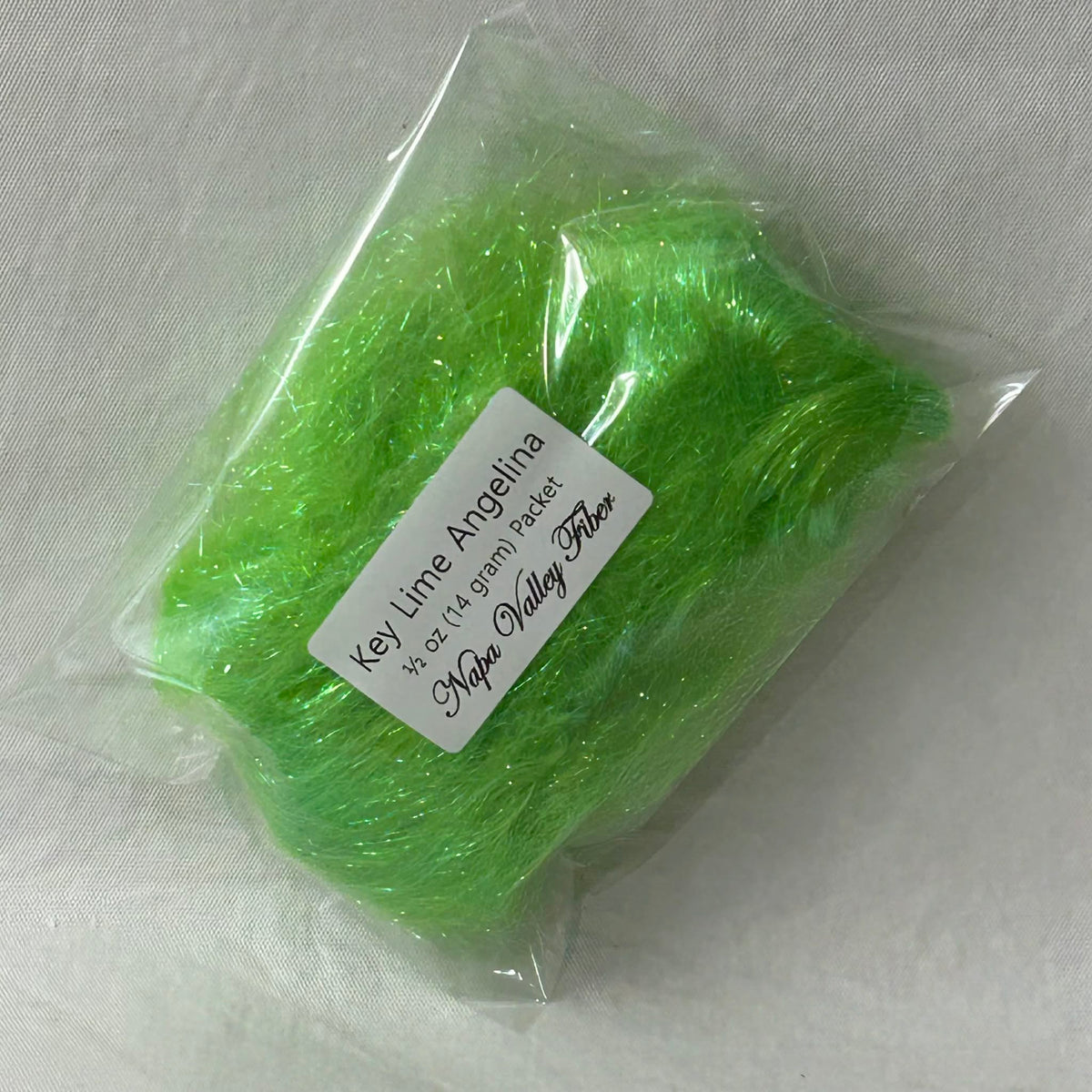 Final Stock! Key Lime Angelina Flash Sparkling Blending Fiber, ½ oz