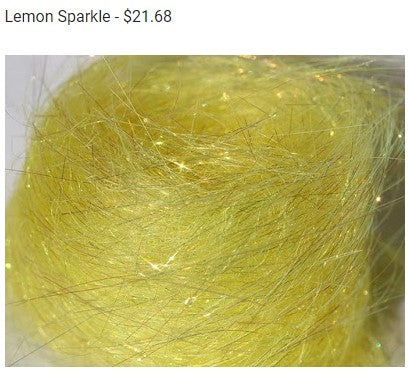 Lemon Sparkle Angelina Flash Sparkling Blending Fiber, ½ oz
