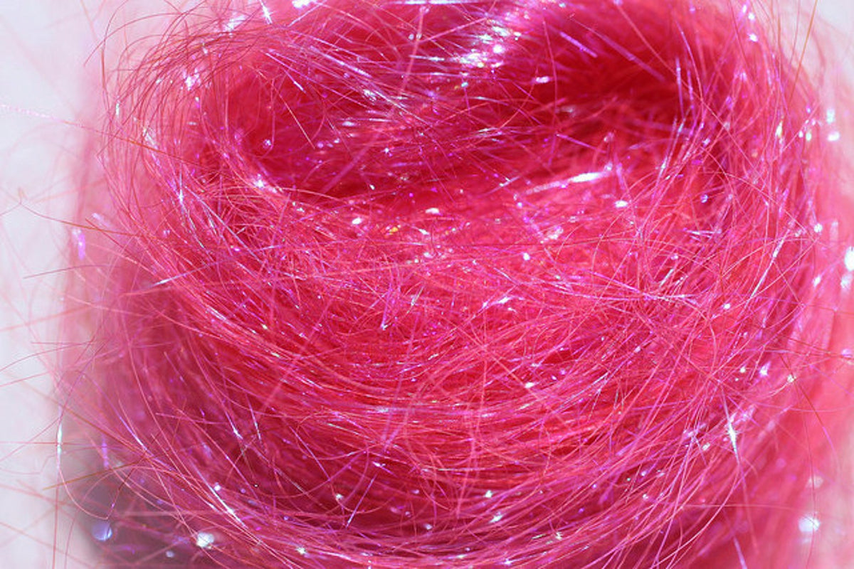 Raspberry Sparkle Angelina Flash Sparkling Blending Fiber,  ½ oz