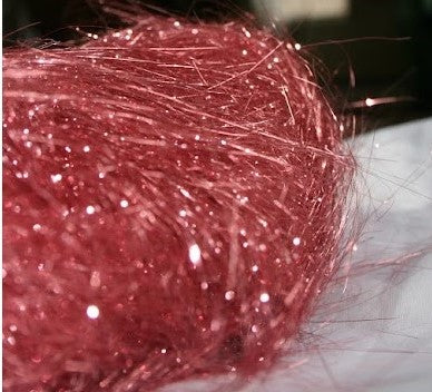 Rose Copper Angelina Flash Sparkling Blending Fiber, ½ oz