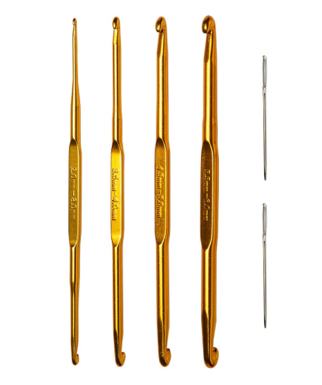 Double-Ended Crochet Hook Repair Set