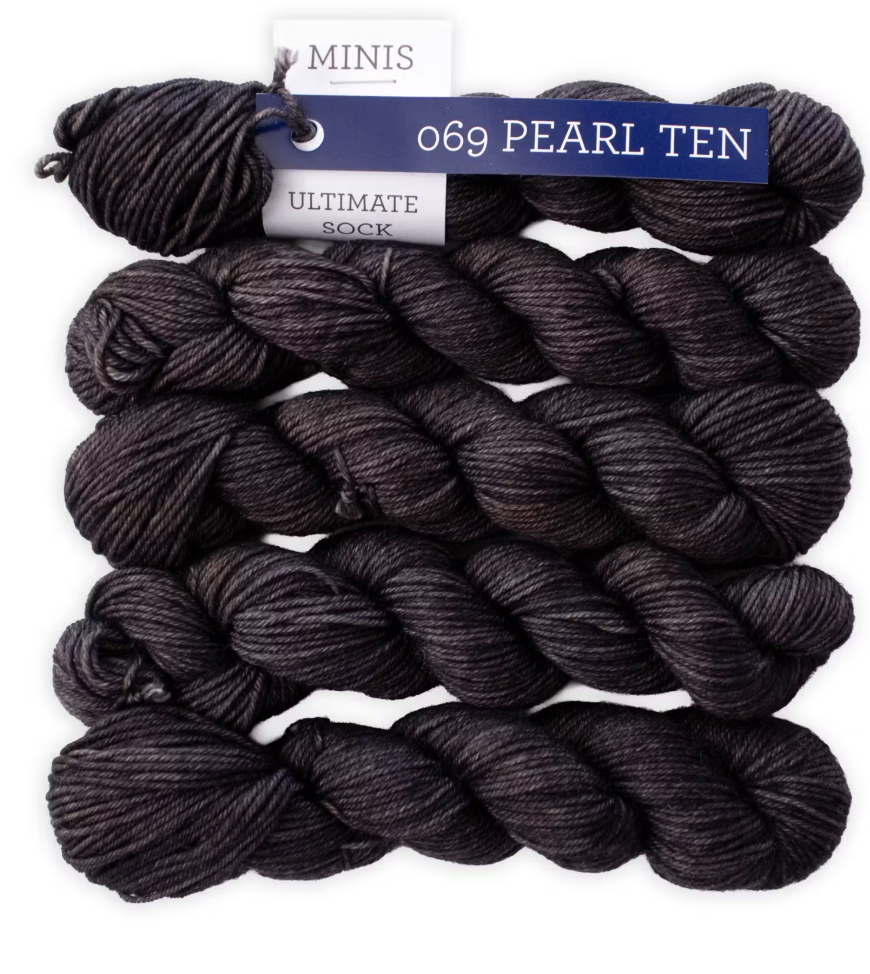 Ultimate Sock Mini "Pearl Ten"~ Malabrigo