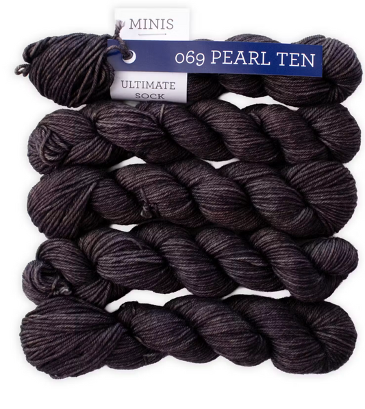 Ultimate Sock Mini "Pearl Ten"~ Malabrigo