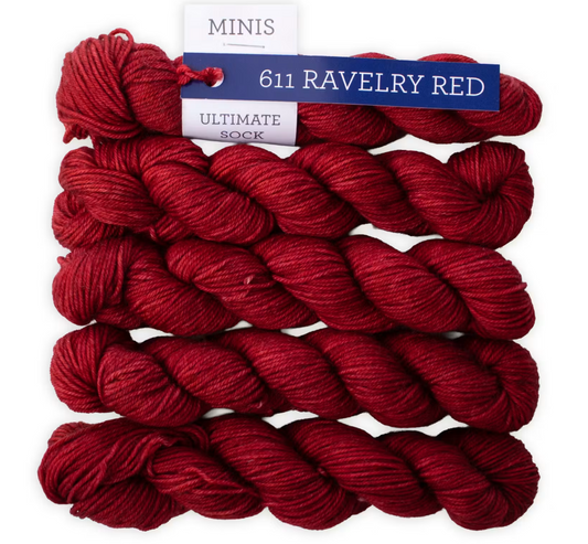 Ultimate Sock Mini "Ravelry Red"~ Malabrigo