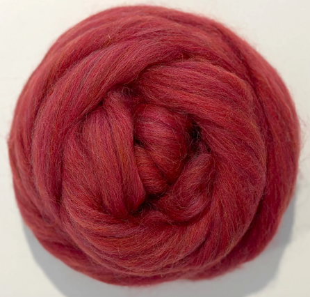 Speckle Recycled Wool~Red