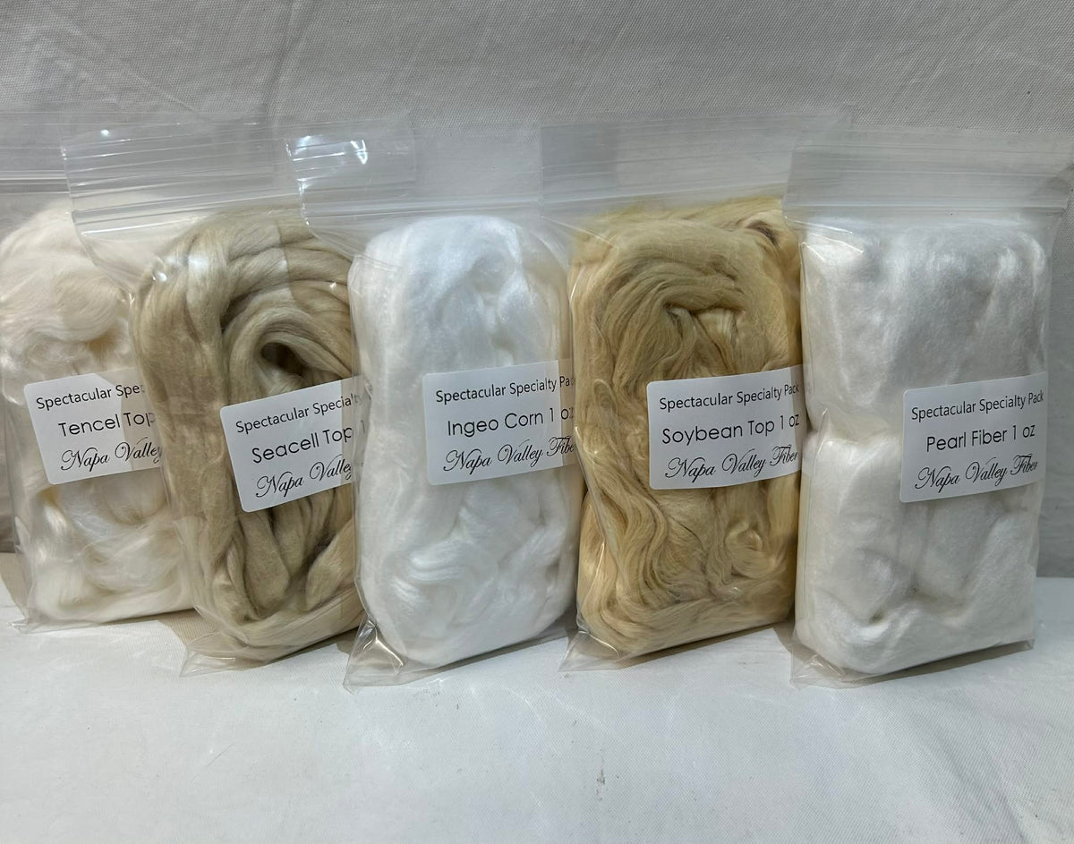 Spectacular Specialty Pack #1 Elegant Spinning Fiber Pure Opulence!
