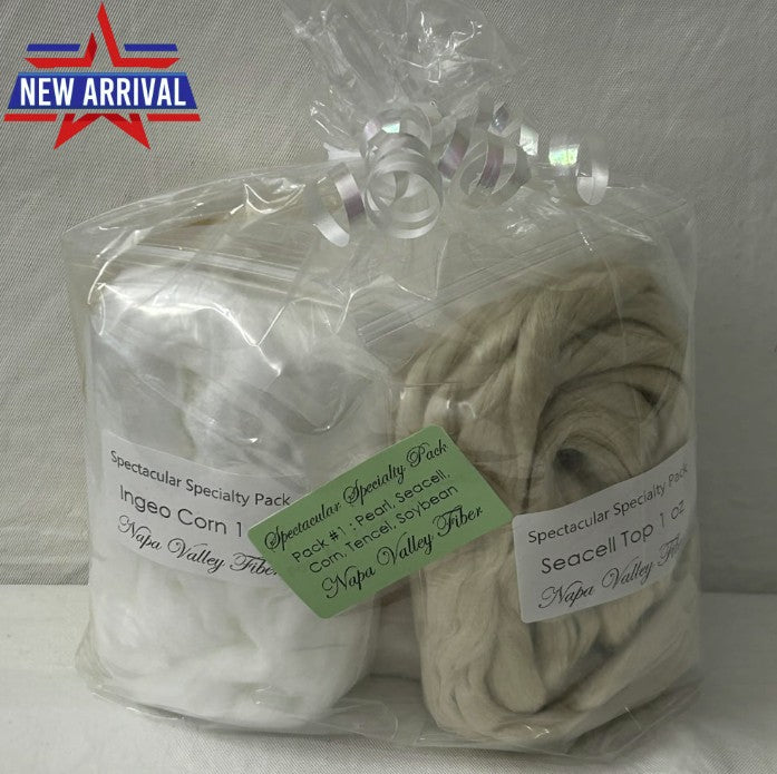 Spectacular Specialty Pack #1 Elegant Spinning Fiber Pure Opulence!