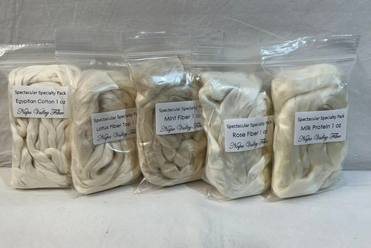 Spectacular Specialty Pack #2 Elegant Spinning Fiber Pure Opulence!